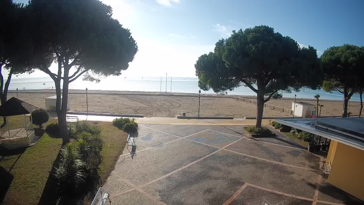 Webcam Grado – Entrée de la plage (Lido di Grado)