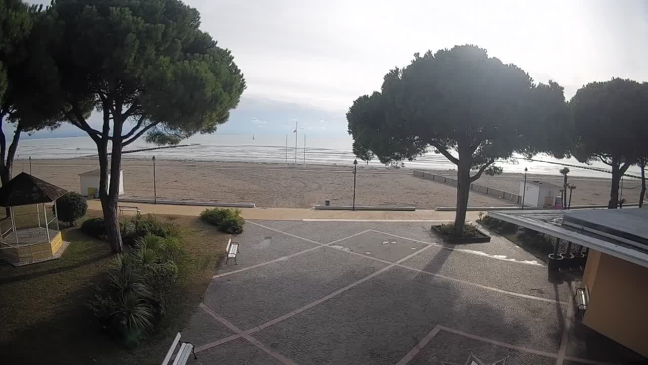 Webcam de Grado – Entrada de la playa (Lido di Grado)