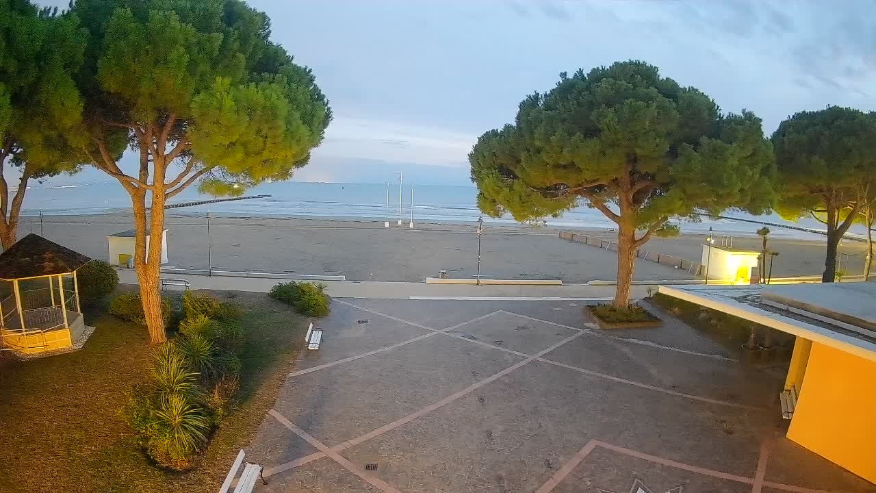 Spletna kamera Gradež (Grado) – Vhod na plažo