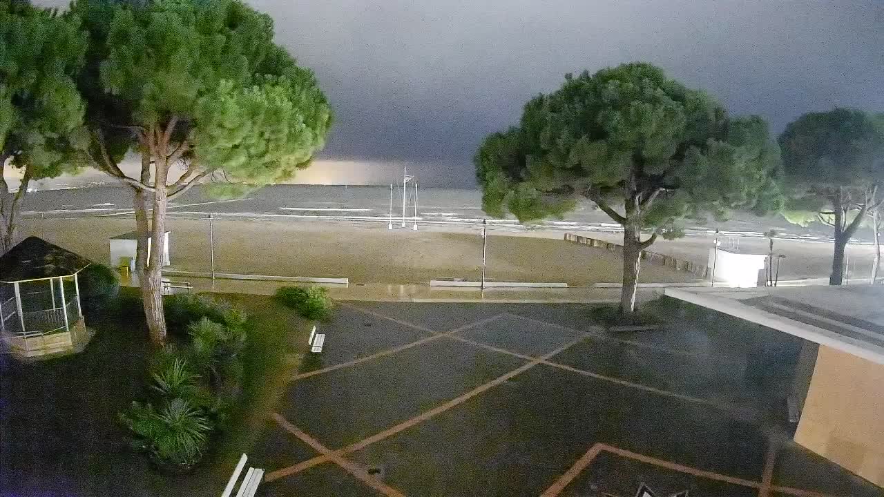 Spletna kamera Gradež (Grado) – Vhod na plažo