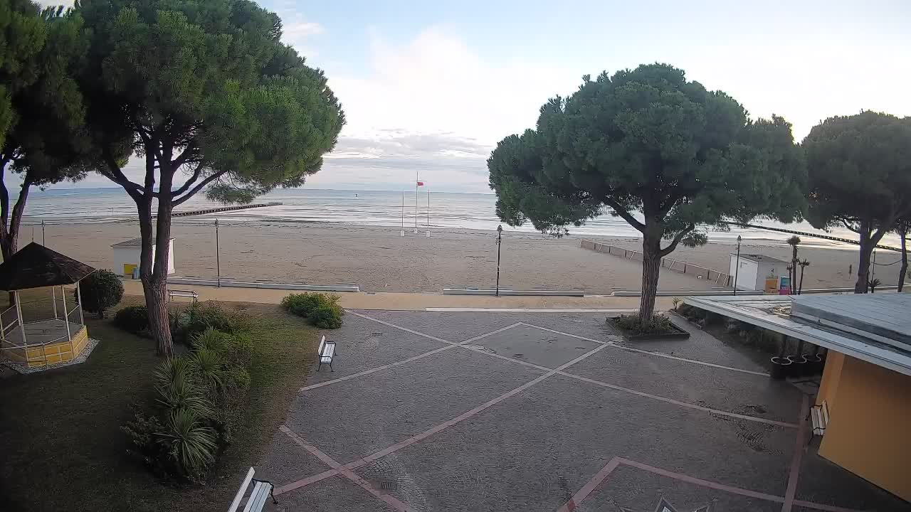 Webcam de Grado – Entrada de la playa (Lido di Grado)