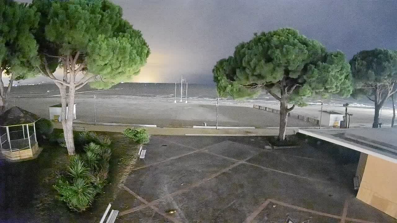 Spletna kamera Gradež (Grado) – Vhod na plažo