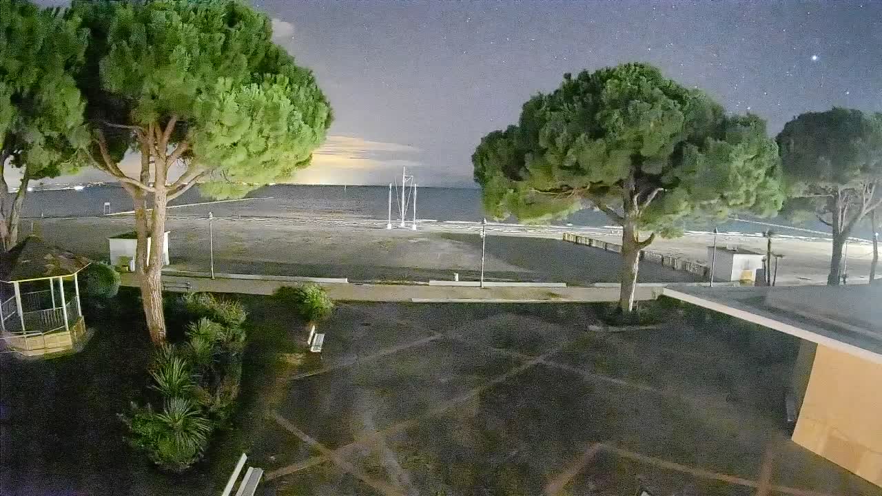 Spletna kamera Gradež (Grado) – Vhod na plažo