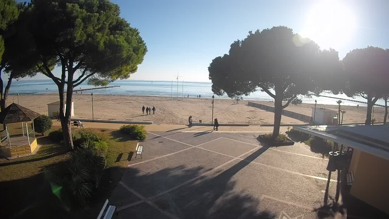 Webcam de Grado – Entrada de la playa (Lido di Grado)