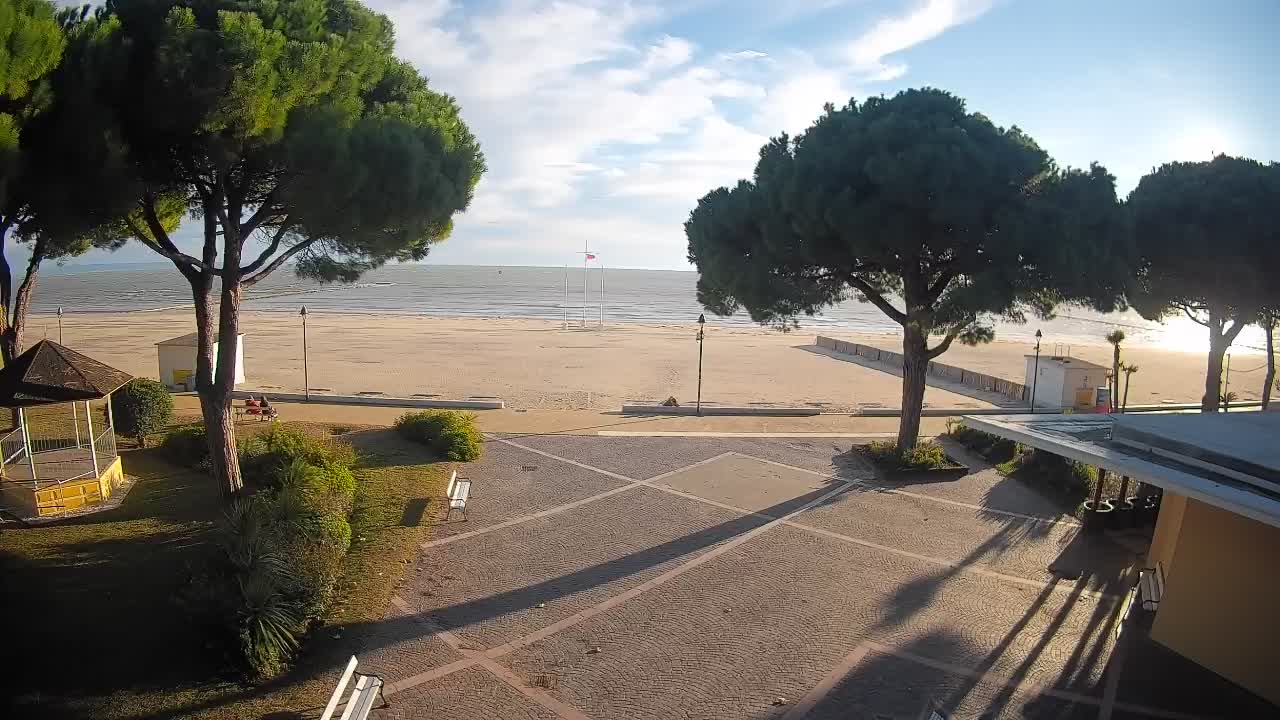 Webcam de Grado – Entrada de la playa (Lido di Grado)