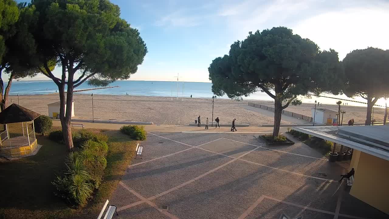 Webcam Grado – Entrée de la plage (Lido di Grado)