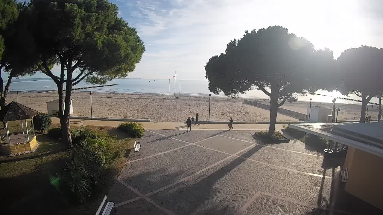 Webcam de Grado – Entrada de la playa (Lido di Grado)