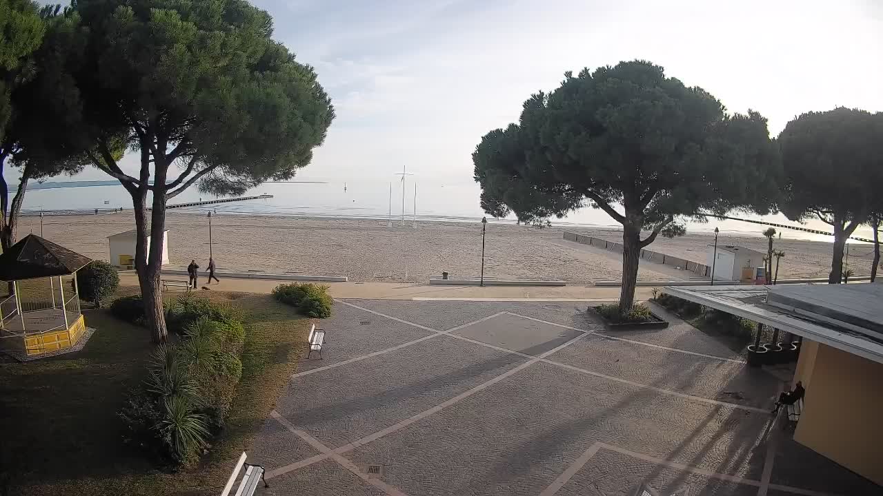 Webcam de Grado – Entrada de la playa (Lido di Grado)
