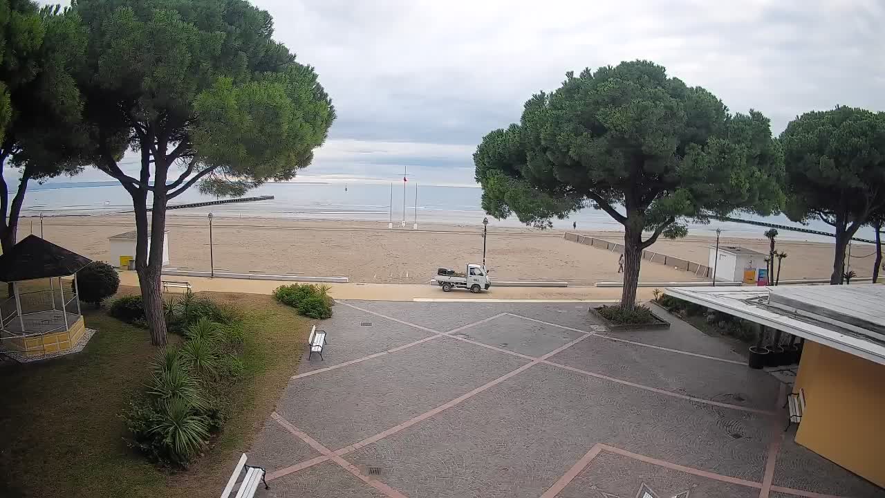 Spletna kamera Gradež (Grado) – Vhod na plažo