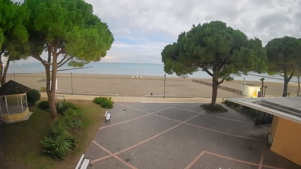Webcam de Grado – Entrada de la playa (Lido di Grado)