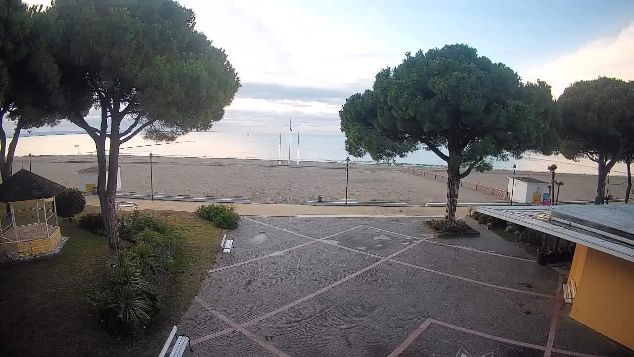 Webcam de Grado – Entrada de la playa (Lido di Grado)