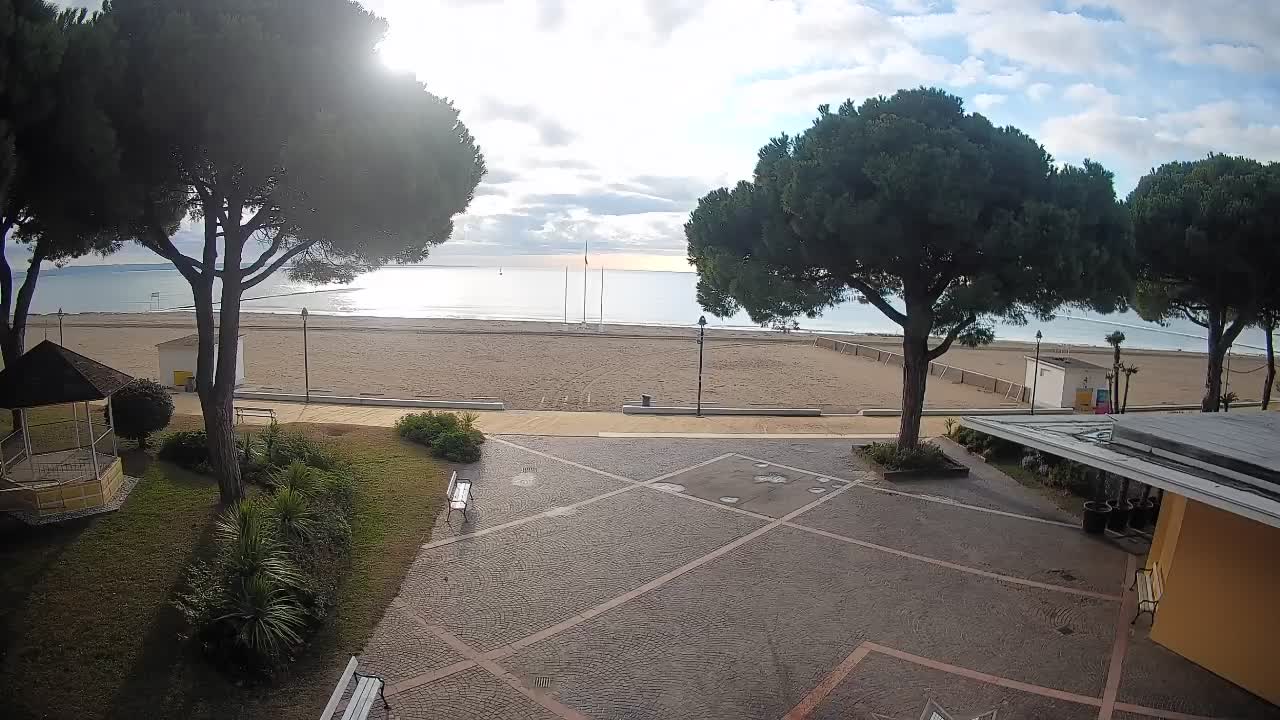 Webcam de Grado – Entrada de la playa (Lido di Grado)