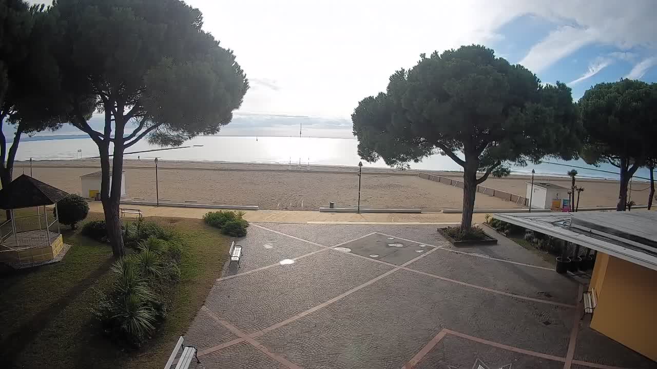 Webcam Grado – Entrée de la plage (Lido di Grado)