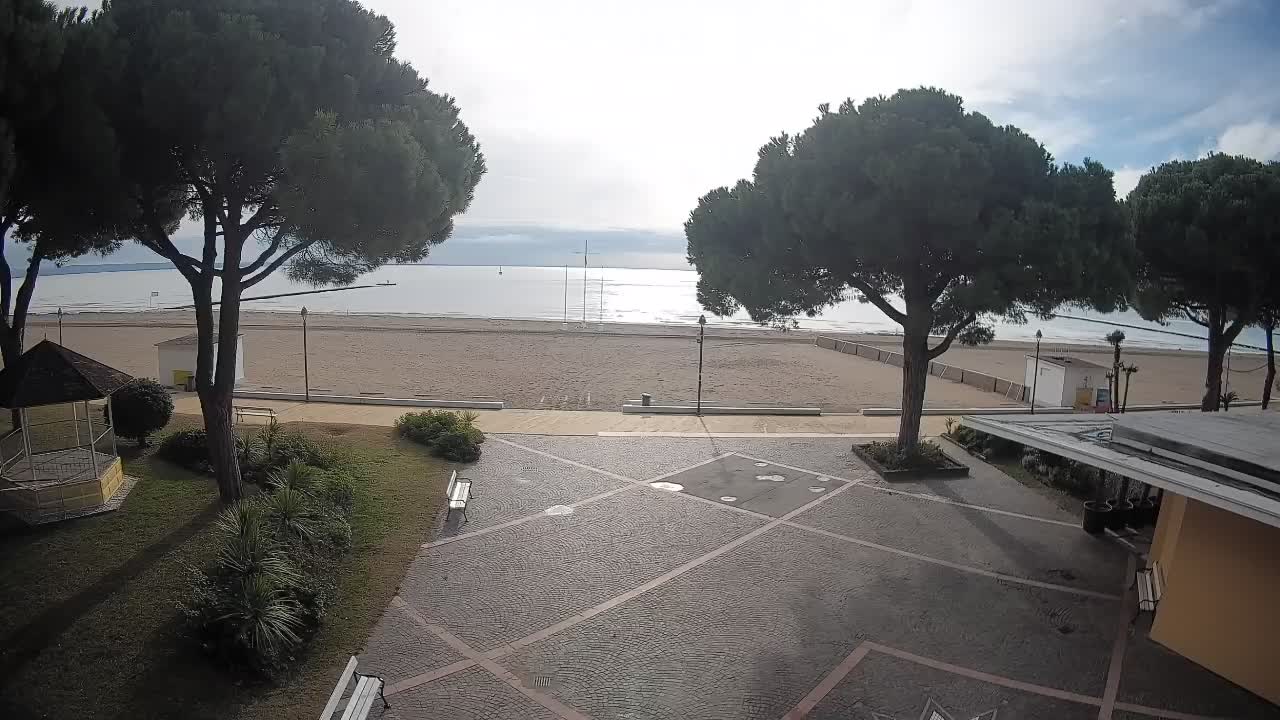 Webcam de Grado – Entrada de la playa (Lido di Grado)