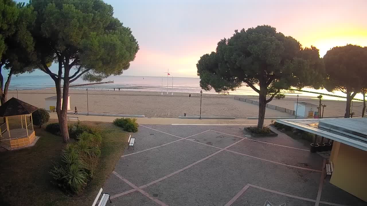 Webcam de Grado – Entrada de la playa (Lido di Grado)