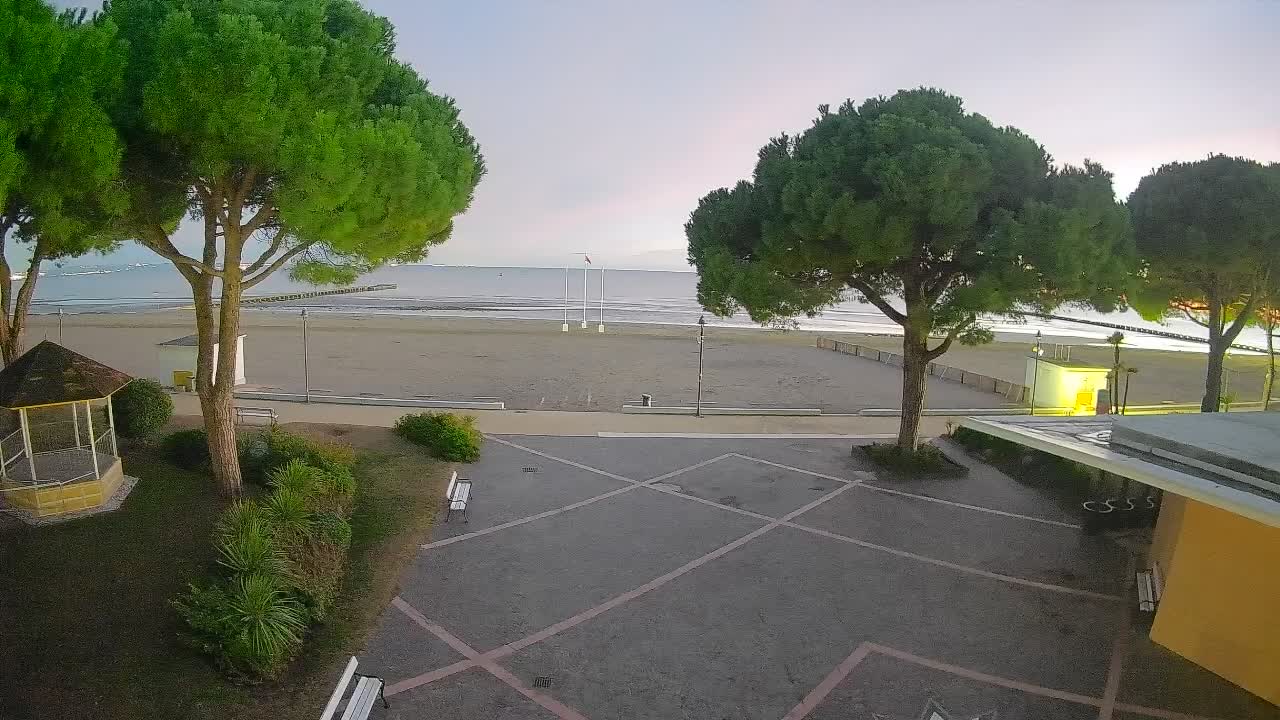 Spletna kamera Gradež (Grado) – Vhod na plažo