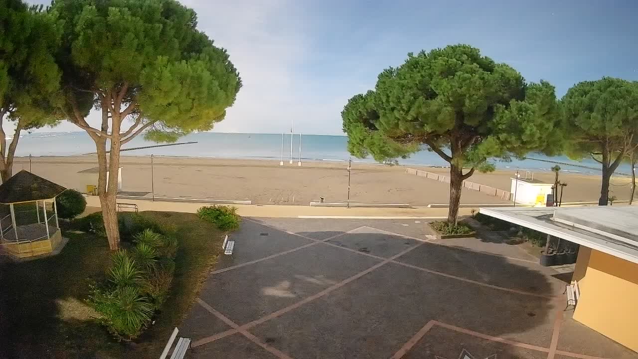 Spletna kamera Gradež (Grado) – Vhod na plažo