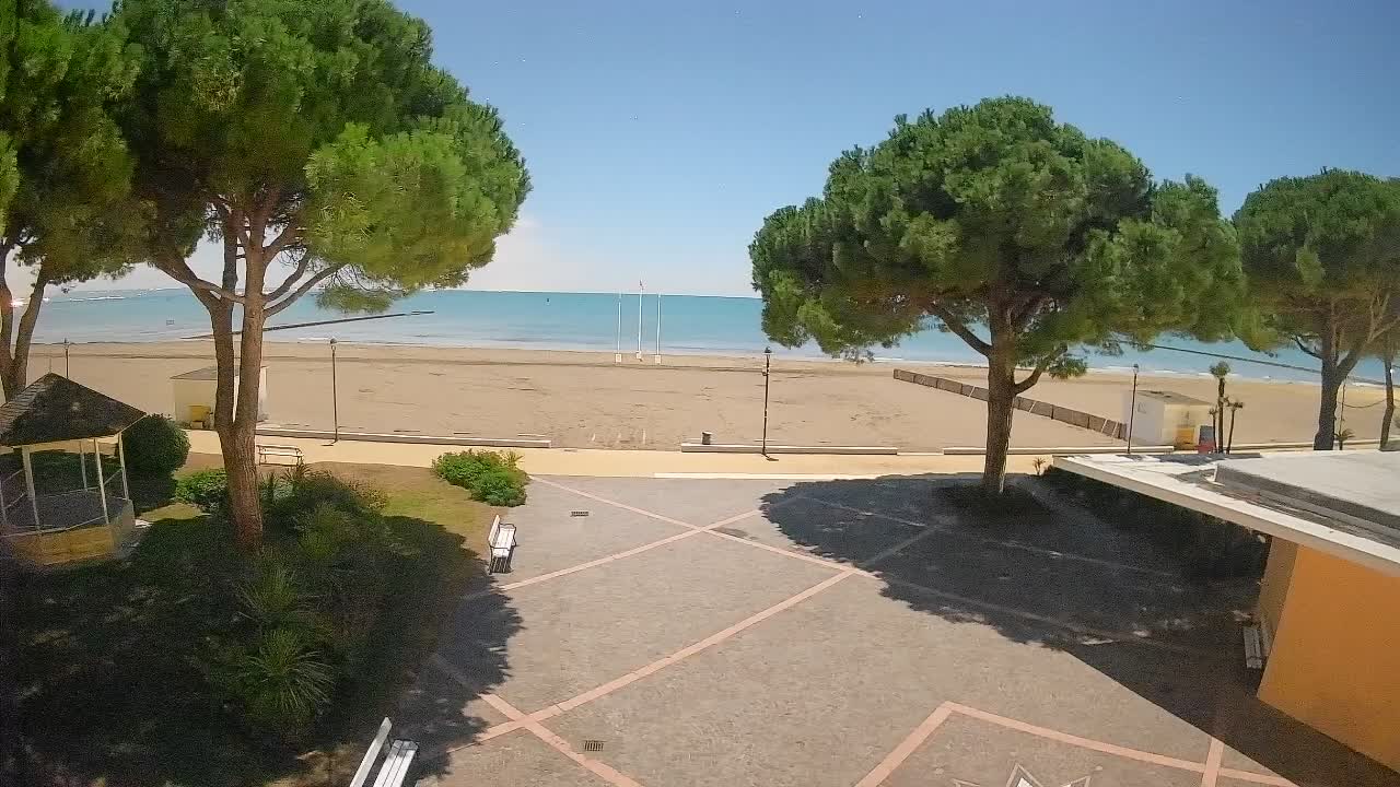 Spletna kamera Gradež (Grado) – Vhod na plažo