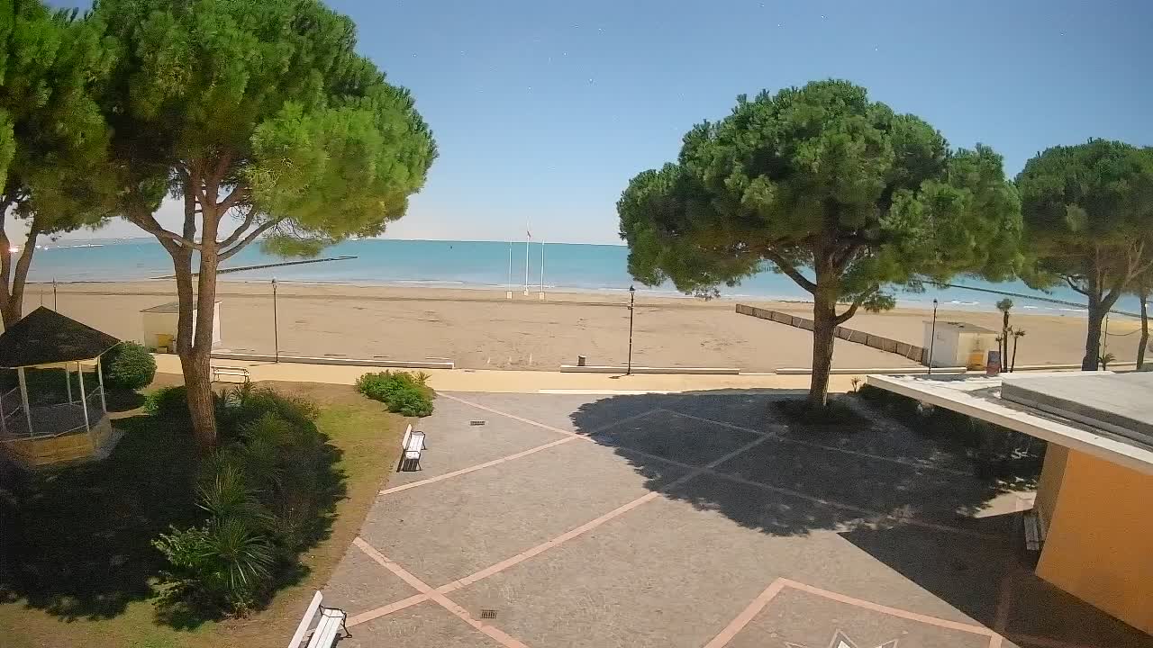 Spletna kamera Gradež (Grado) – Vhod na plažo