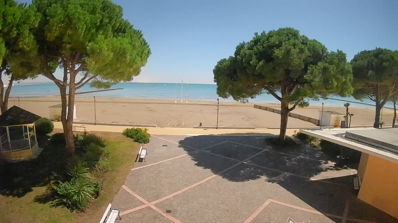 Webcam de Grado – Entrada de la playa (Lido di Grado)