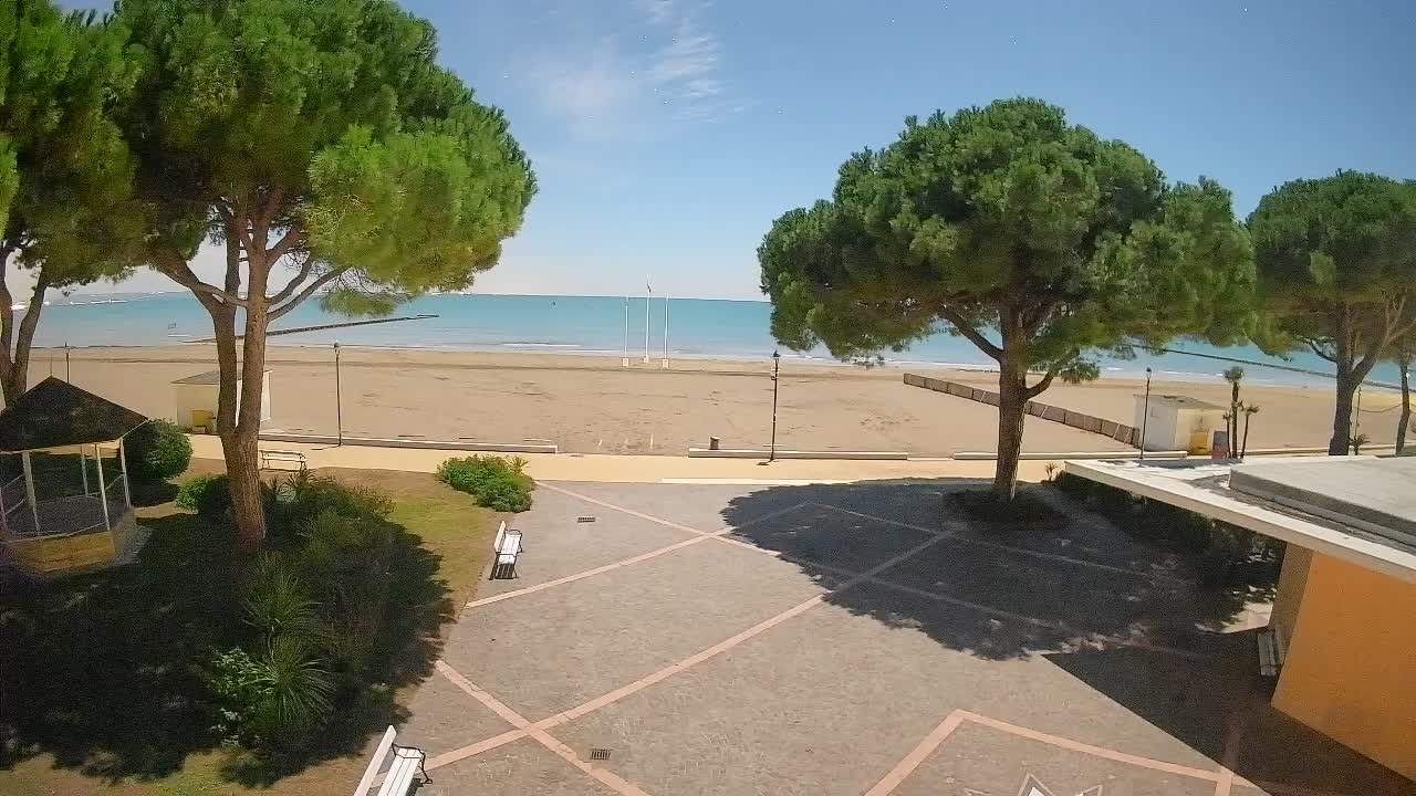 Entrée Plage Grado | Vue en Direct sur le Littoral