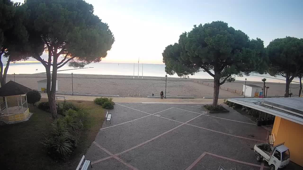 Webcam Grado – Entrée de la plage (Lido di Grado)
