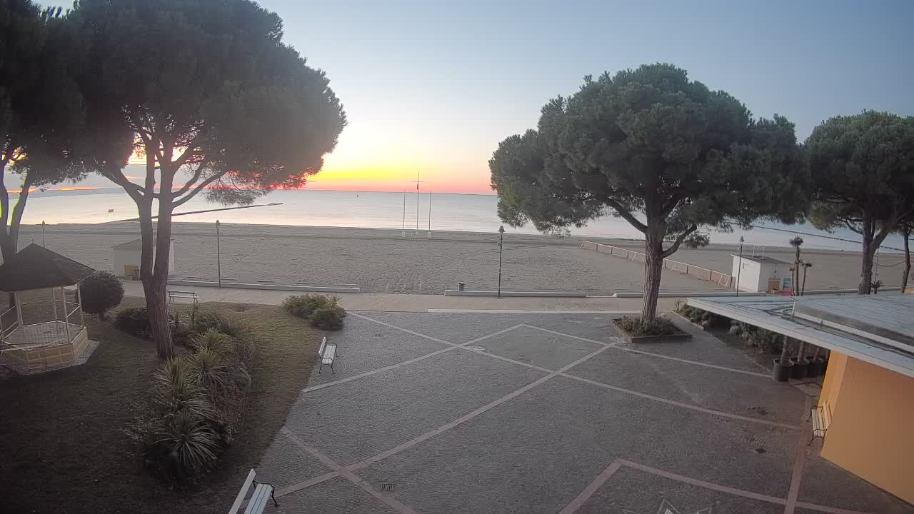 Webcam de Grado – Entrada de la playa (Lido di Grado)