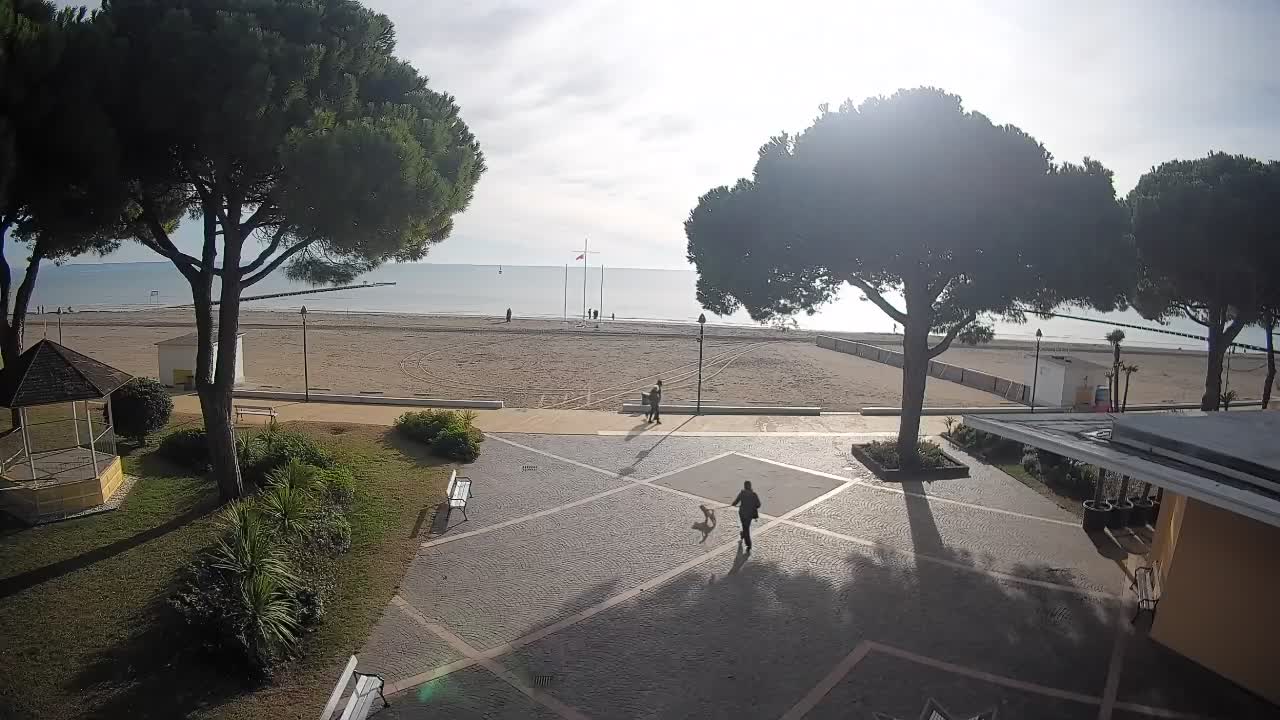 Entrée Plage Grado | Vue en Direct sur le Littoral