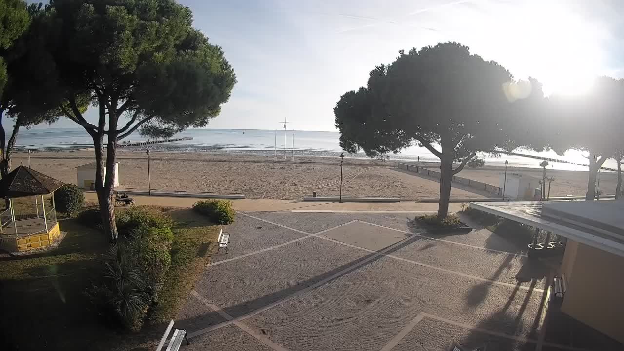 Entrée Plage Grado | Vue en Direct sur le Littoral