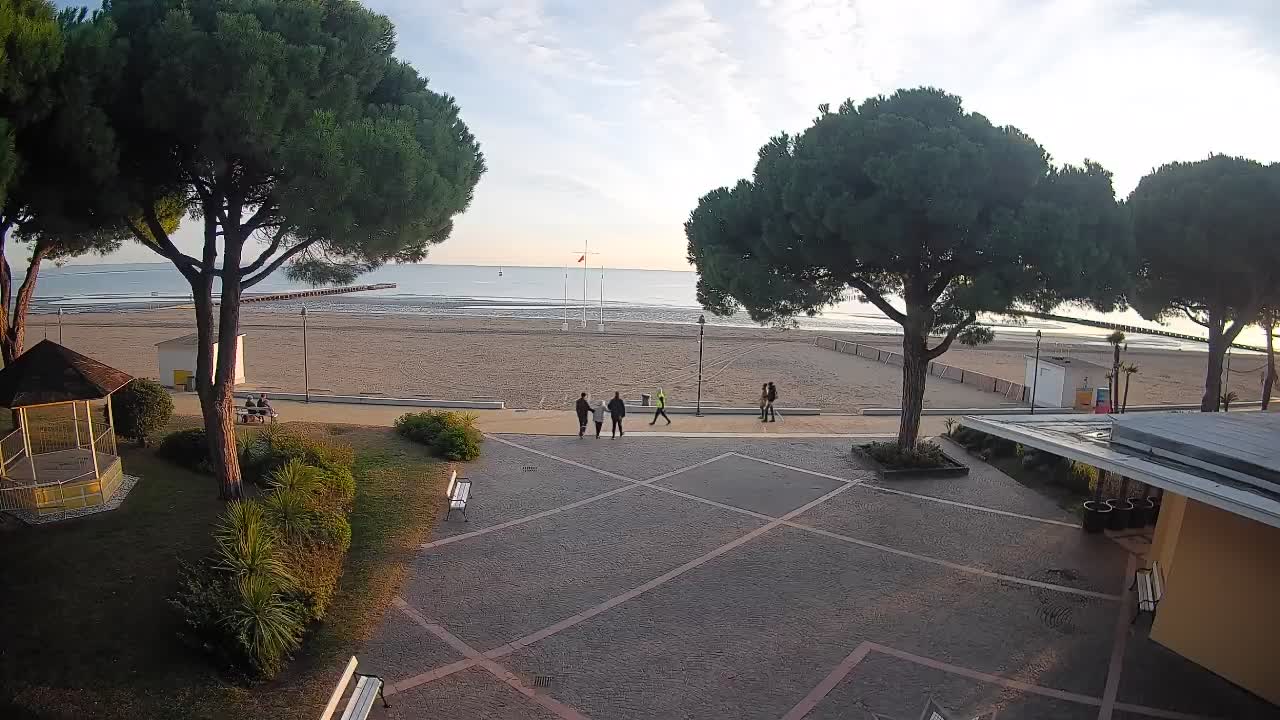 Webcam de Grado – Entrada de la playa (Lido di Grado)