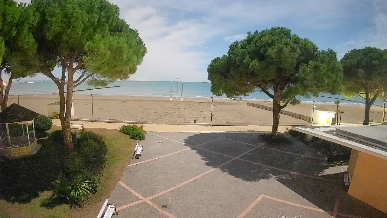 Webcam Grado – Entrée de la plage (Lido di Grado)