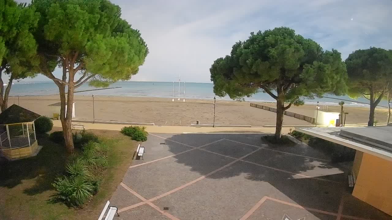 Spletna kamera Gradež (Grado) – Vhod na plažo