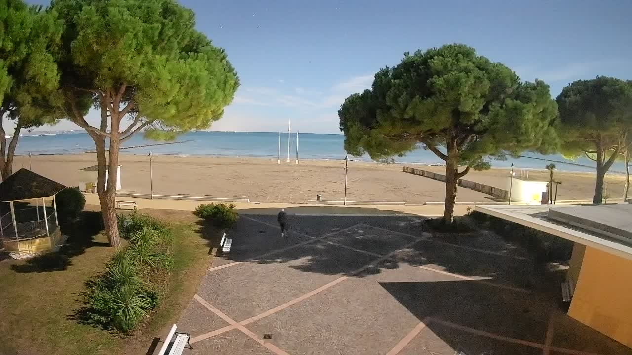 Webcam Grado – Entrée de la plage (Lido di Grado)