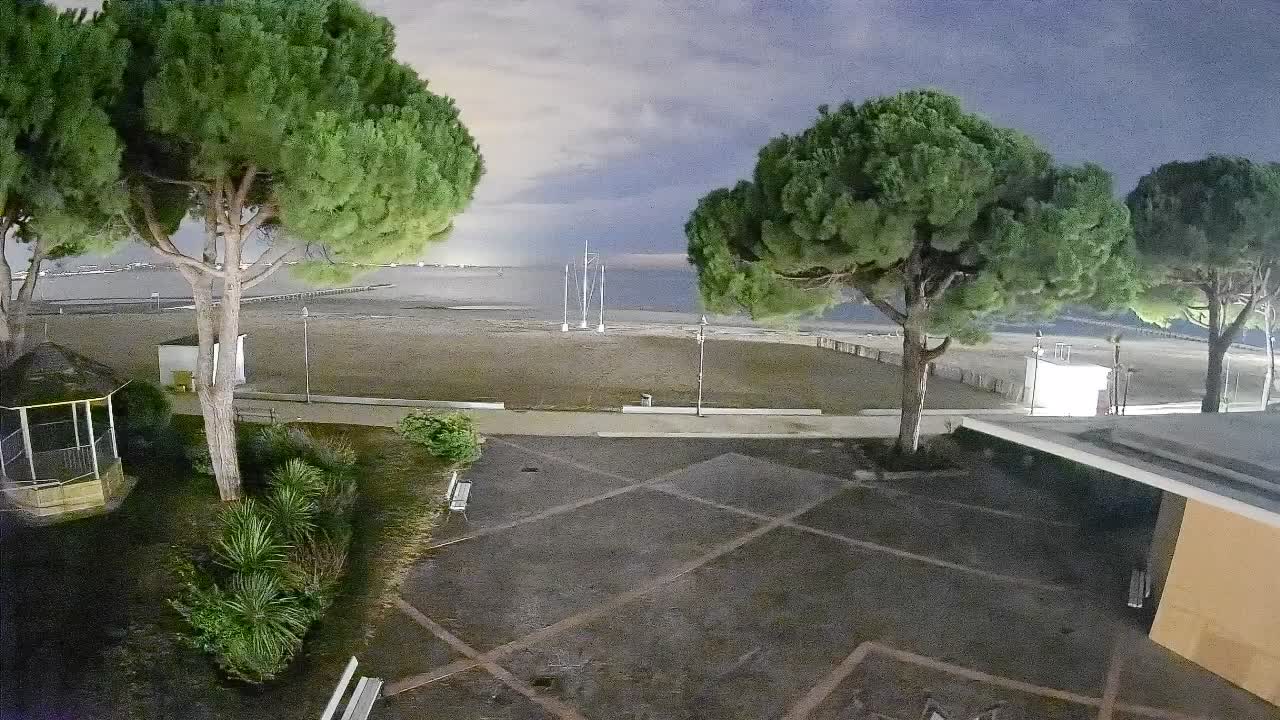 Spletna kamera Gradež (Grado) – Vhod na plažo