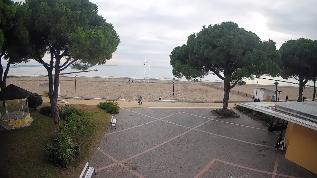 Webcam Grado – Entrée de la plage (Lido di Grado)