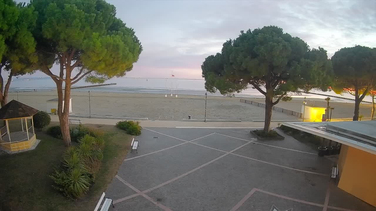 Spletna kamera Gradež (Grado) – Vhod na plažo