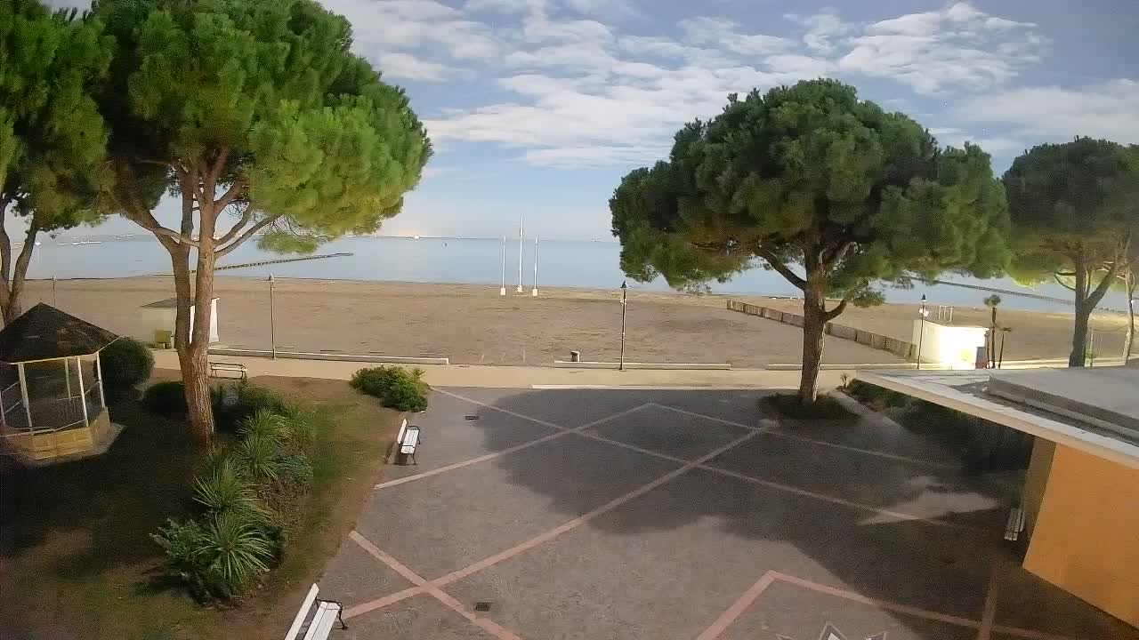 Webcam de Grado – Entrada de la playa (Lido di Grado)