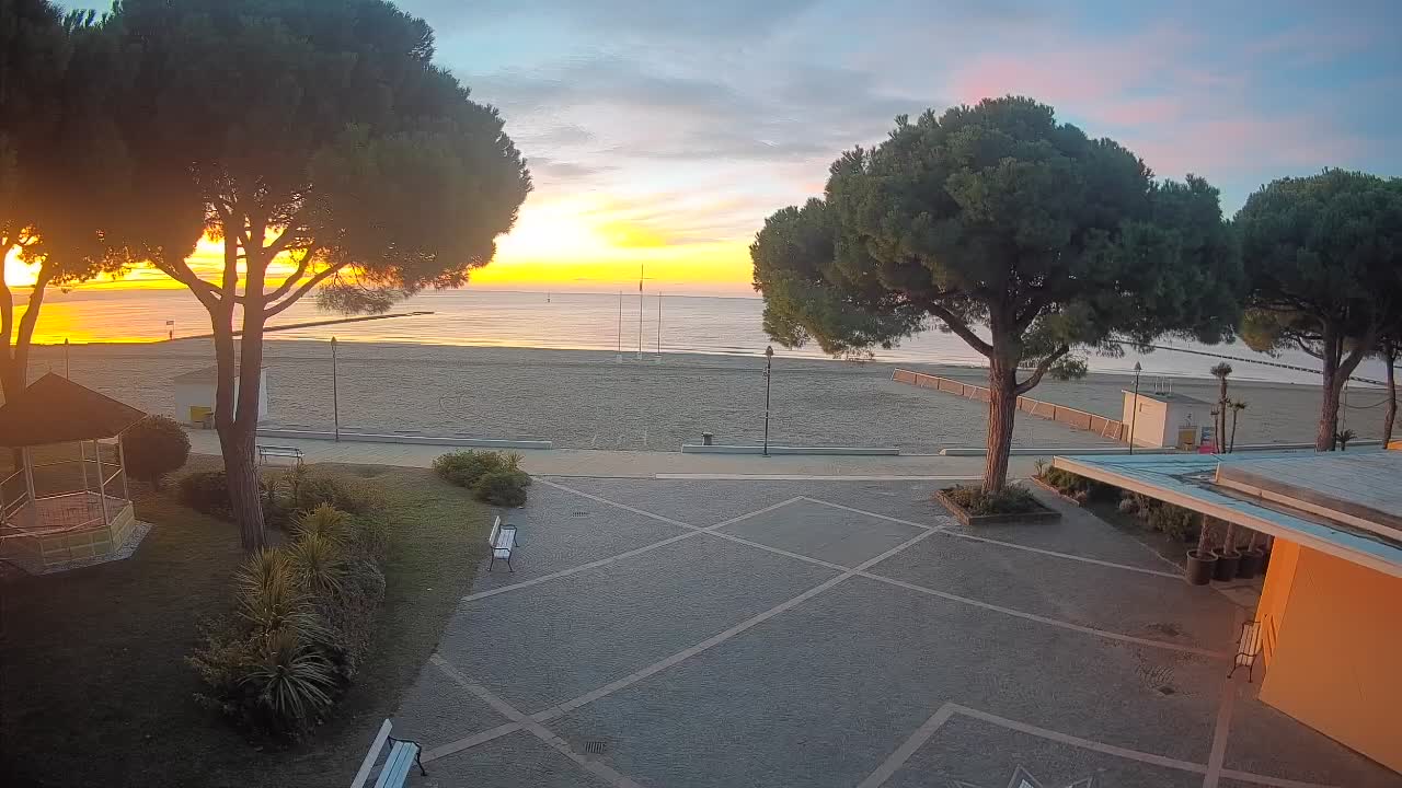 Webcam Grado – Entrée de la plage (Lido di Grado)