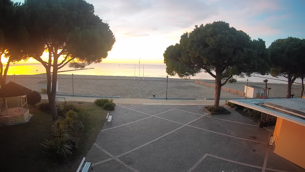 Webcam de Grado – Entrada de la playa (Lido di Grado)