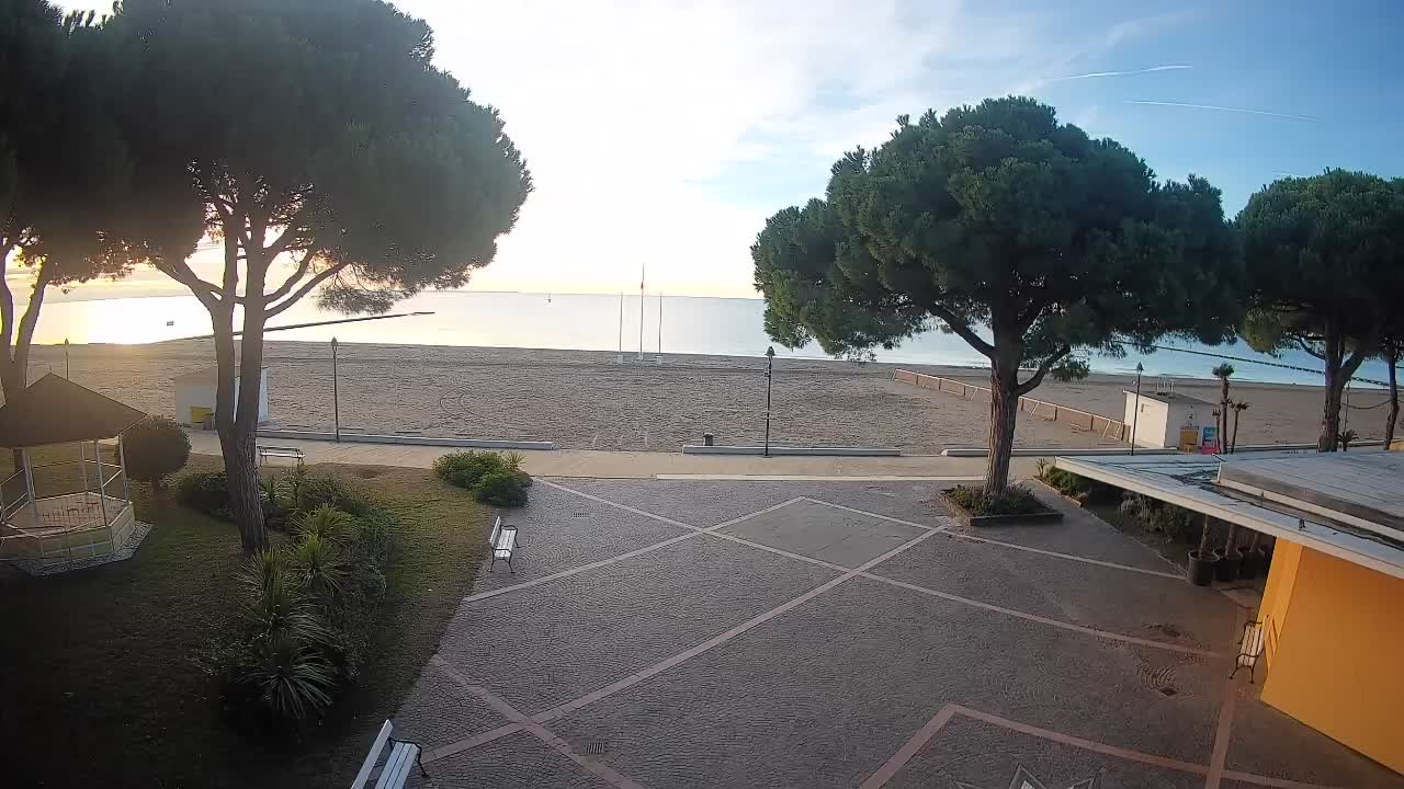 Spletna kamera Gradež (Grado) – Vhod na plažo