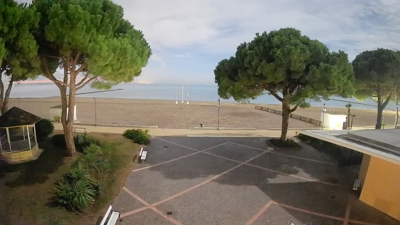 Webcam de Grado – Entrada de la playa (Lido di Grado)