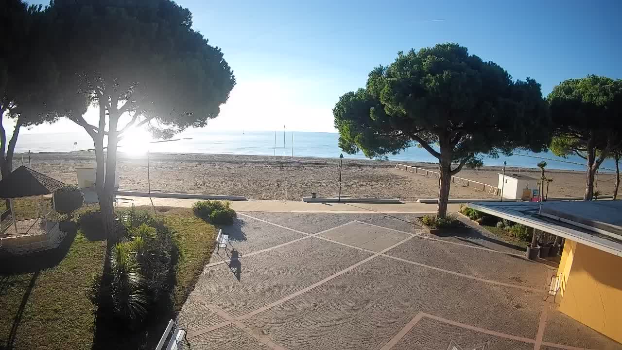 Webcam de Grado – Entrada de la playa (Lido di Grado)