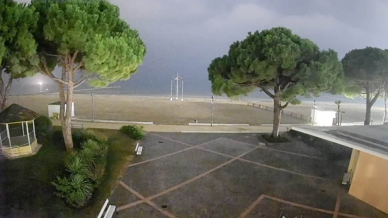 Grado Strand Eingang | Live-Ansicht der Küste