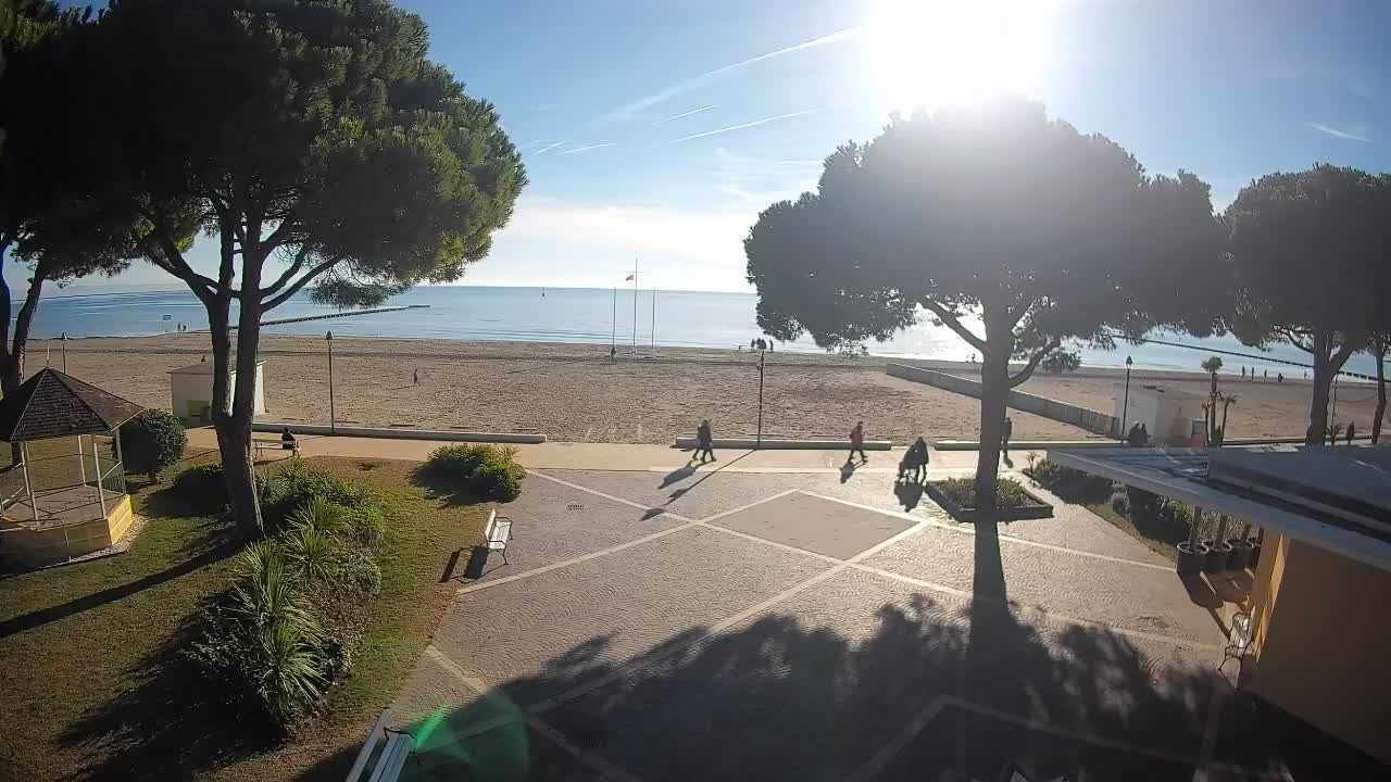 Spletna kamera Gradež (Grado) – Vhod na plažo