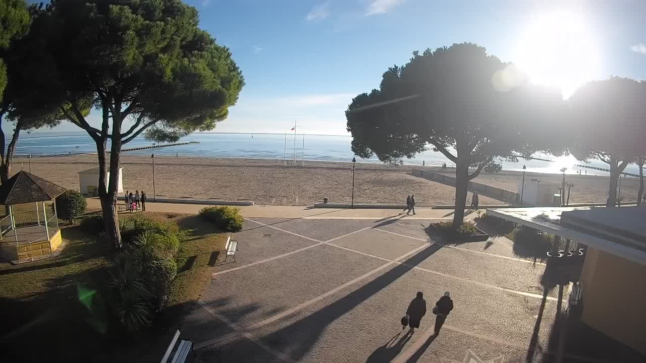 Webcam de Grado – Entrada de la playa (Lido di Grado)