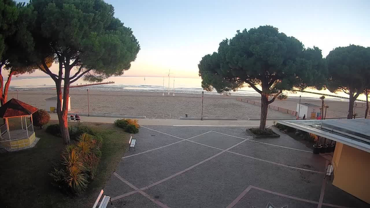 Webcam Grado – Entrée de la plage (Lido di Grado)