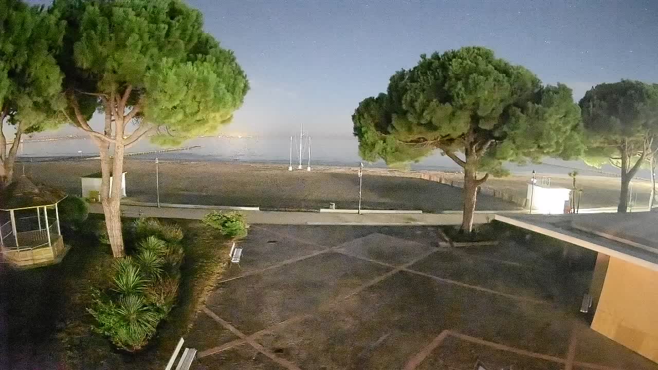 Spletna kamera Gradež (Grado) – Vhod na plažo