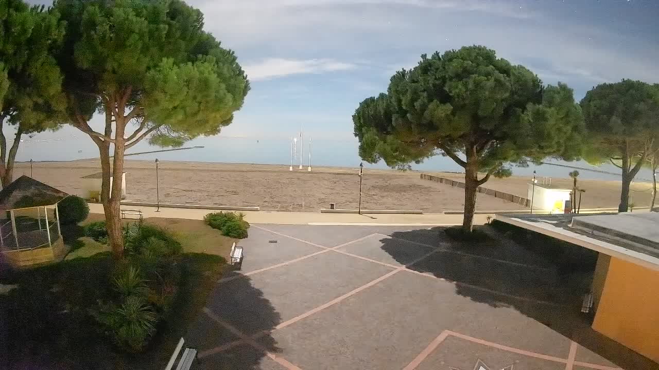 Spletna kamera Gradež (Grado) – Vhod na plažo