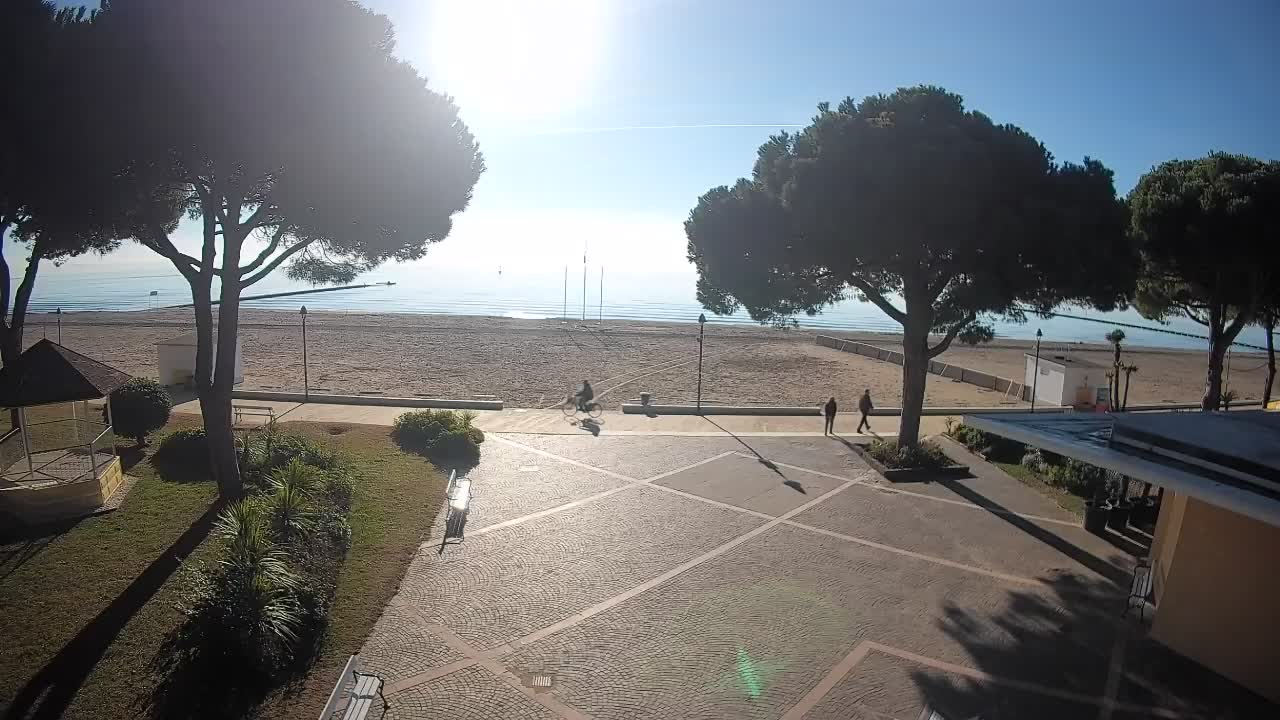 Webcam de Grado – Entrada de la playa (Lido di Grado)