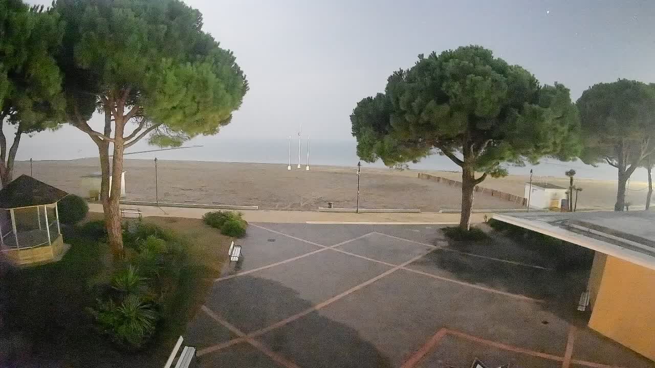 Spletna kamera Gradež (Grado) – Vhod na plažo